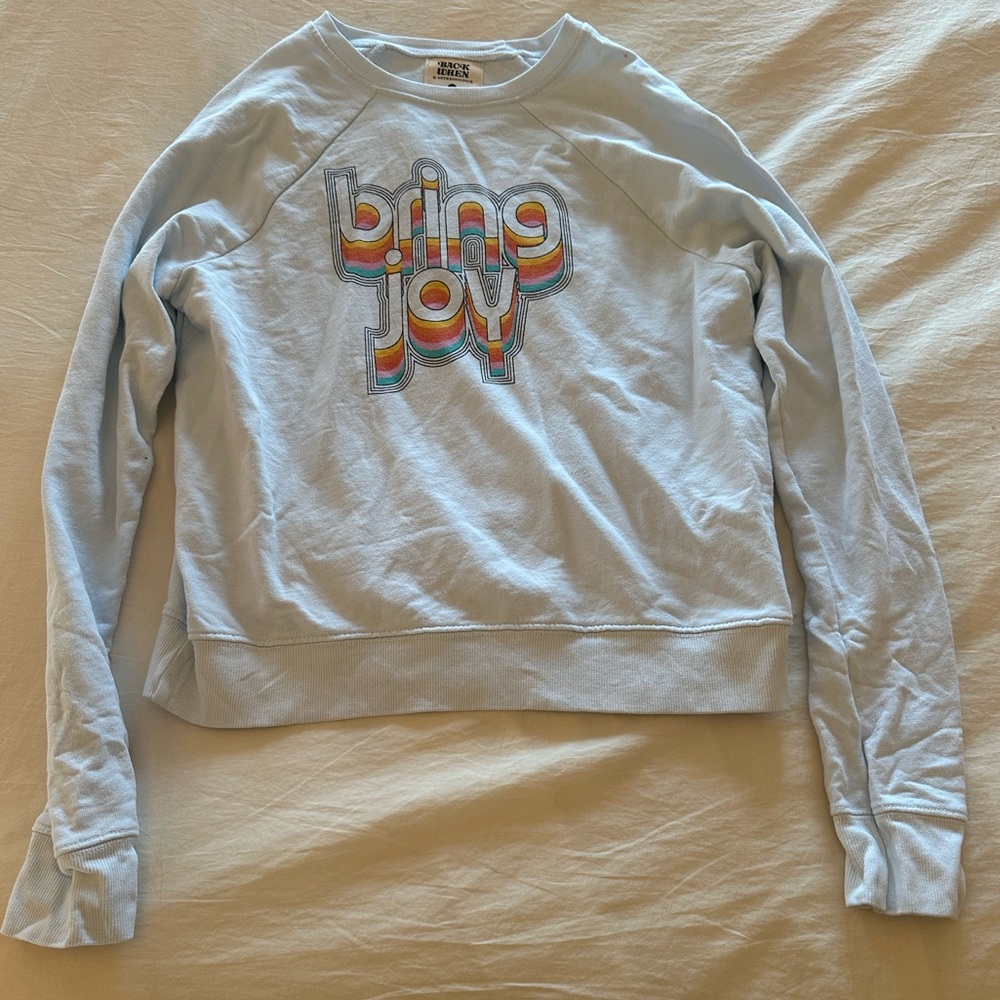 Anthropologie Bring Joy Crewneck